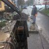 2017 - Teplice nad Metují - rekonstrukce vodovodního potrubí metodou burstlining De 110, 300m